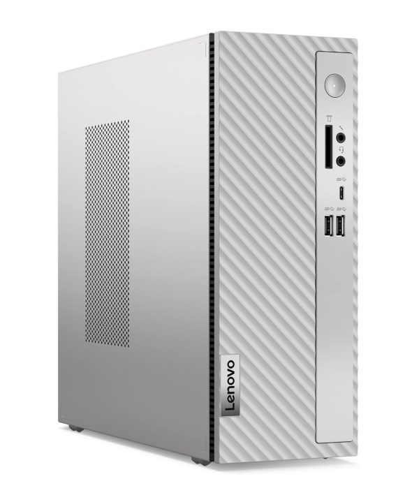 Lenovo IdeaCentre 3 Desktop (12th Gen Intel Core i3 12100/8GB/512GB SSD/Windows 11/MS Office 2021/Interated UHD Graphics 730/WiFi 6/Bluetooth 5.2/Mineral Grey), 90SM001FIN