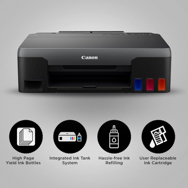 Canon PIXMA MegaTank G2010 All-in-One Ink Tank Colour Printer (Black)