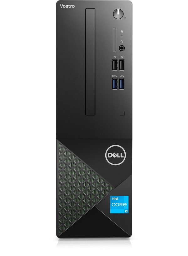 Dell Vostro 3710 Sff-Intel Core i3 12th Gen || 8 GB DDR4 || 1 TB + 256 GB SSD || Windows 11 Home with Office 2021 || E2220H 21.5" Monitor || Without DVD Drive || 4 Years Onsite Warranty (Black)