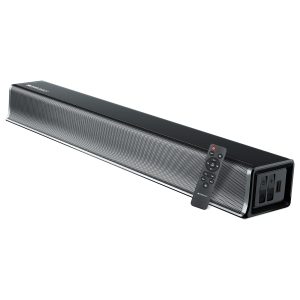 ZEBRONICS Juke BAR 2510 40W Output, Sleek soundbar, Bluetooth 5.0, HDMI (ARC), USB, AUX, LED Indicator, Remote Control and Glossy Finish