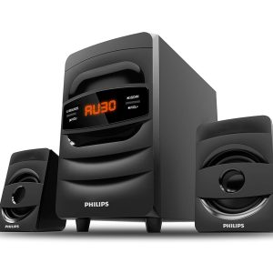 Philips Audio MMS2625B 2.1 Channel, Bluetooth connectivity, Wired Multimedia Computer Speaker - Black