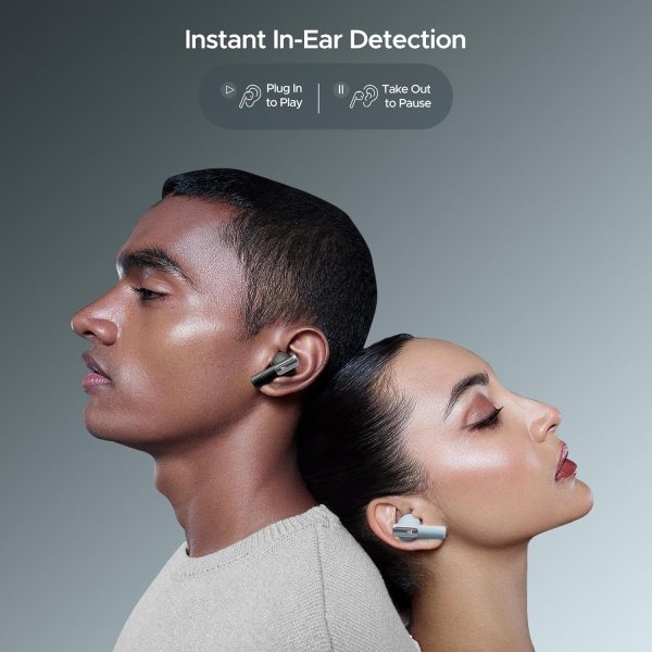 boAt Newly Launched Nirvana Ivy Truly Wireless in Ear Earbuds w/ 50dB Hybrid Active Noise Cancellation, 360º Spatial Audio, Dynamic Head Tracking,Hearables App Support & 50hrs Playback(Quartz Cyan)