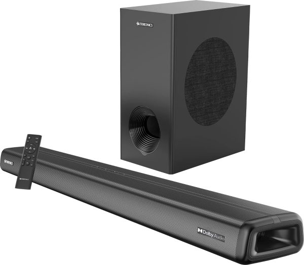 ZEBRONICS Zeb Jukebar 9200 DWS Dolby Digital Plus Soundbar Supporting Bluetooth USB/AUX/Optical in/HDMI(ARC), Wall mountable with LED Display and Media Controls