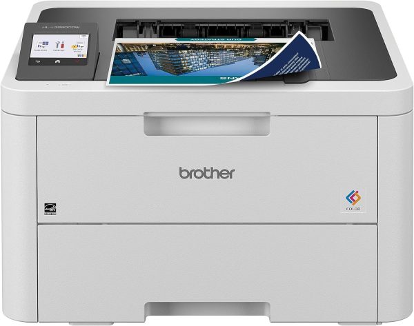 Brother HL-L3280CDW Wireless Compact Digital Color Printer with Laser Quality Output, Duplex, Mobile Printing & Ethernet | Includes 4 Month Refresh Subscription Trial