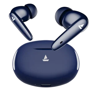 boAt Airdopes 161 Pro-Buds w/ ASAP Charge, Multi-Point Connectivity & 50 HRS Playback Bluetooth (Celestial Blue, True Wireless)