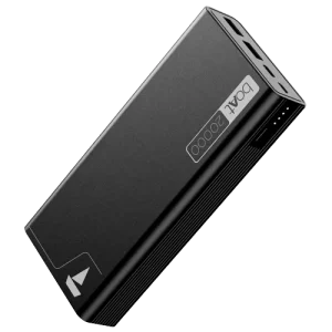 boAt 20000 mAh 22.5 W Power Bank (Carbon Black, Lithium Polymer, Fast Charging, Quick Charge 3.0, Power Delivery 3.0 for Mobile, Tablet)