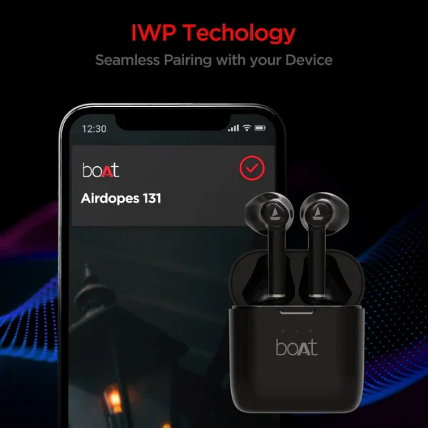 boAt Airdopes 138 Bluetooth (Active Black, True Wireless)