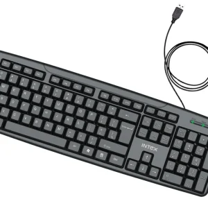 Intex Corona G Wired USB Desktop Keyboard (Black)