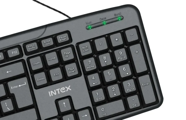 Intex Corona G Wired USB Desktop Keyboard (Black)