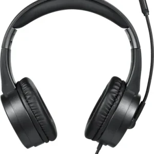 Enter USB HEADPHONE WITH MIC EASYTALK Wired Gaming (Black, On the Ear)