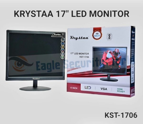 KRYSTAA 43.18 cm (17 inch) HD Monitor (17 INCH KST - 1706) (Response Time: 5 ms, 60 Hz Refresh Rate)