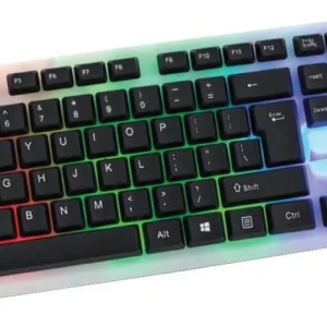 Intex IT-KB331 / Full-Size, RGB Lighting, Membrane Wired USB Gaming Keyboard (Black)