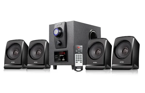 Intex Shine FMUB 4.1 CH 65W Bluetooth Home Theatre Speakers