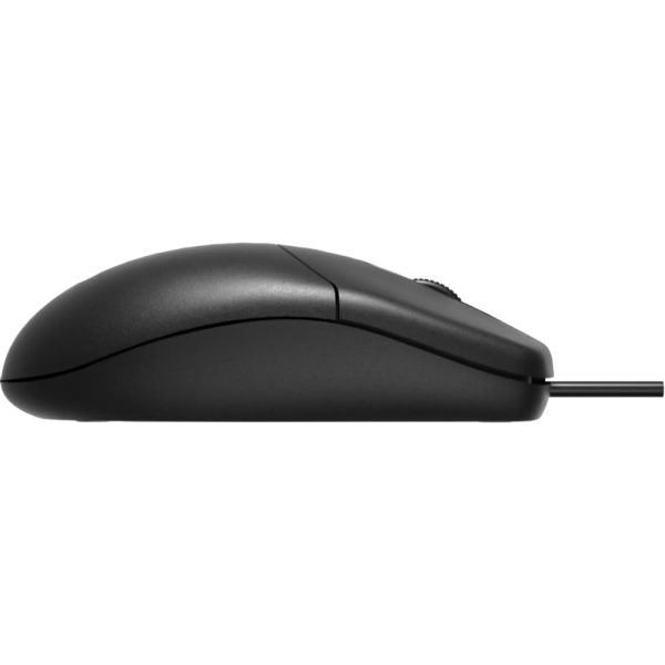 HP M050 3 Button Wired USB Mouse, 1200 DPI, Ergonomic Design, Optical Engine, 3 Year Warranty (Black)