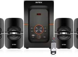 Intex Bang Plus 78 Watt 4.1 Channel Wireless Bluetooth Multimedia Speaker (Black)