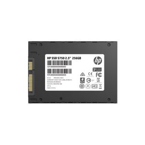 HP S750 3D NAND 256GB Internal PC SSD - SATA III Gb/s, 2.5", Up to 560 MB/s - 16L52AA#ACJ with 3 Year Warranty