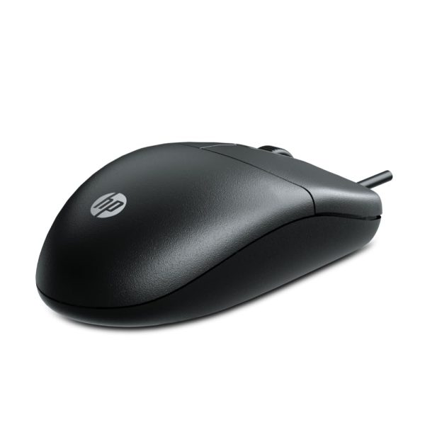 HP M050 3 Button Wired USB Mouse, 1200 DPI, Ergonomic Design, Optical Engine, 3 Year Warranty (Black)