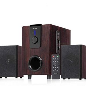 Intex XV Choral TUFB 36 Watt 2.1 Channel Wireless Bluetooth Subwoofer, Satellite Speaker (Brown)