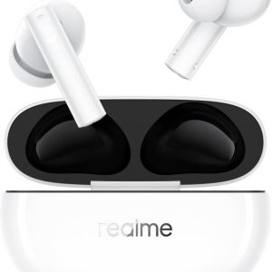 realme Buds Air 5 Truly Wireless in-Ear Earbuds with 50dB ANC, 12.4mm Mega Titanized Dynamic Bass Driver, Upto 38Hrs Battery with Fast Charging & 45ms Ultra-Low Latency for Gaming (Arctic White)