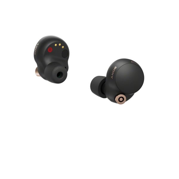 Sony WF-1000XM4 Industry Leading Active Noise Cancellation Multipoint Connection BT 5.2 TWS Truly Wireless in Ear Earbuds with Mic 36Hr Batt. Life WFH Built-in Mic for Clear Calls, Hi-Res Audio-Black