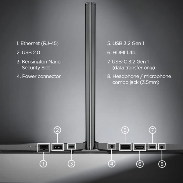 Lenovo V15 Intel Core i5 12th Gen 15.6" (39.62 cm) FHD (1920x1080) Antiglare 250 nits Thin and Light Laptop (8GB RAM/512GB SSD/DOS/Iron Grey/1.7 kg), 82TT004VIH