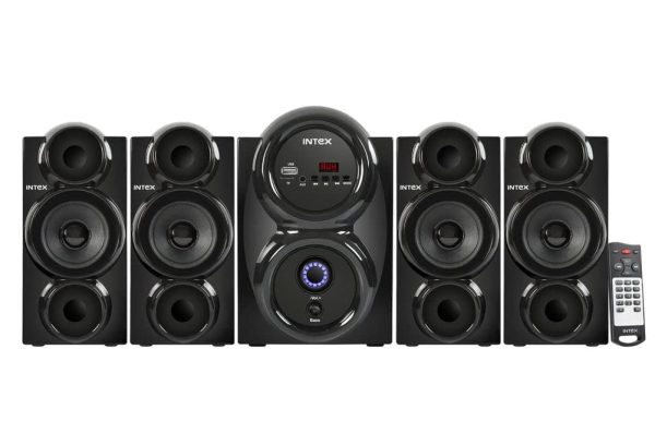 Intex Shine FMUB 4.1 CH 65W Bluetooth Home Theatre Speakers