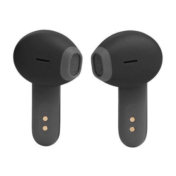 JBL Newly Launched Wave Flex in-Ear Wireless Earbuds TWS with Mic,App for Custom Extra Bass EQ, 32Hrs Battery, Quick Charge, IP54 Water & Dust Proof, Ambient Aware, Talk-Thru,Google FastPair (Black)