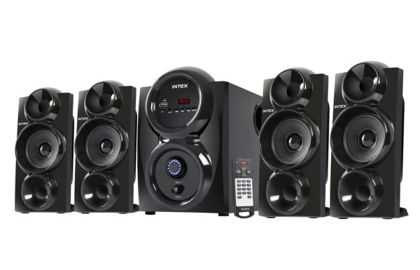 Intex Shine FMUB 4.1 CH 65W Bluetooth Home Theatre Speakers