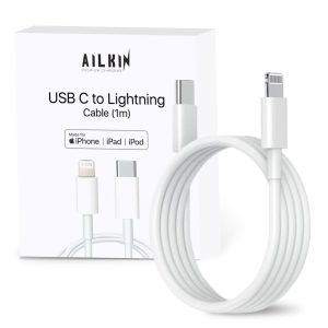 USB C to Lightning Cable 1M [Apple MFi Certified] iPhone Fast Charger Cable USB-C Power Delivery Charging Cord for iPhone 14/13/12/12 PRO Max/12 Mini/11/11PRO/XS/Max/XR/X/8/8Plus/iPad & More