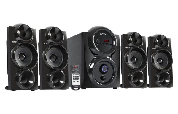 Intex Shine FMUB 4.1 CH 65W Bluetooth Home Theatre Speakers