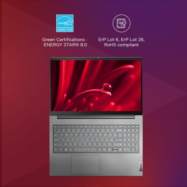 Lenovo AMD Thinkbook 15 G5 Ryzen 5 15.6" Fhd Antiglare 250 Nits Thin and Light Laptop (8Gb Ram/512Gb Ssd/Win 11 Home/Fingerprint Reader/Backlit/Mineral Grey/1 Year Onsite/1.7 Kg), 21Jf002Pin