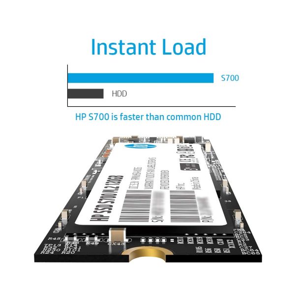 HP SSD S700 M.2 2280 120GB SATA III 3D TLC NAND Internal Solid State Drive (SSD)