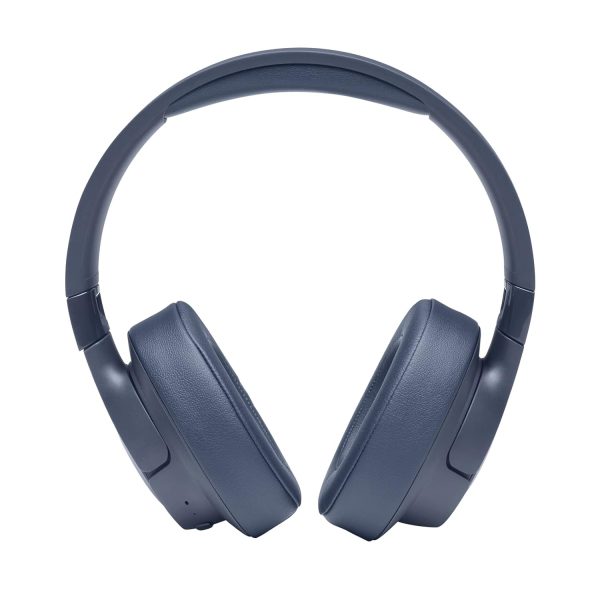 JBL Tune 710BT by Harman, 50 Hours Playtime with Quick Charging Wireless Over Ear Headphones with Mic, Dual Pairing, AUX & Voice Assistant Support for Mobile Phones (Blue)