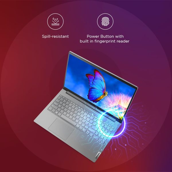 Lenovo ThinkBook 15 G5 AMD Ryzen 3 15.6" FHD Antiglare 250 Nits Thin and Light Laptop (8GB RAM/512GB SSD/Windows 11 Home/Fingerprint Reader/Mineral Grey/1 Year Onsite/1.7 kg), 21JF002JIN