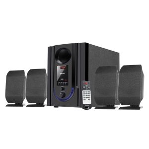 Intex IT-301 FMUB 60 Watt 4.1 Channel Wireless Bluetooth Multimedia Speaker (Black)