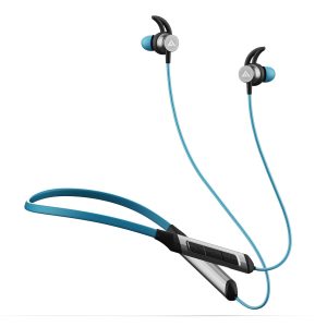 Boult Audio XCharge Wireless in Ear Bluetooth Earphones with ENC Mic, 28H Playtime, Type-C Fast Charging (15Min=15Hrs Playtime), Made in India, Biggest 14.2mm Bass Drivers Neckband (Teal Blue)