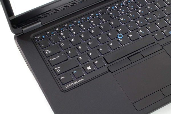 Dell E7450 Latitude (5th Gen Intel Core i7 - 5600u /8 GB/512 GB SSD/Windows 11 Pro/Black/14 Inches ( Ultra Slim & Light Weight Laptop)