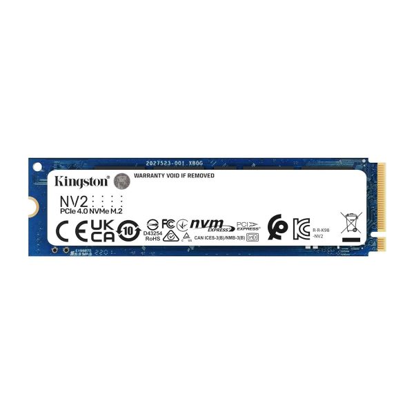 Kingston NV2 2TB M.2 2280 NVMe Internal SSD | PCIe 4.0 Gen 4x4 | Up to 3500 MB/s | SNV2S/2000G