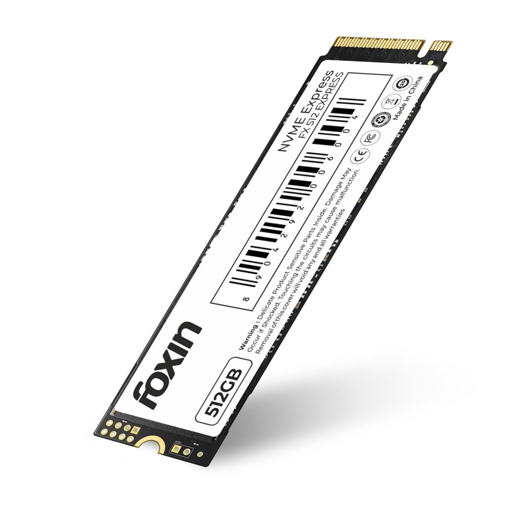 Foxin Fx 512 Nvme Ssd with 2.5" Sata Iii 6Gb/S, Micron Chipset,Controller,Pcie 3.0 Interface. Read Speed Up to 2100Mb/S, Write Speed Up to 1800Mb/S. Ultra-Low Power Consumption, with 5 Years Warranty