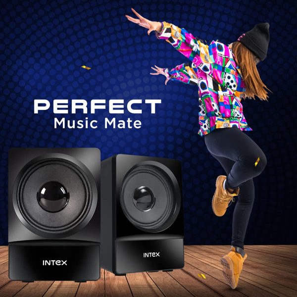 Intex 2.1 Cloud TUFB Multimedia Speaker with Bluetooth/USB/FM/AUX