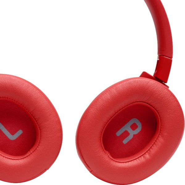 JBL Tune 700BT by Harman, 27-Hours Playtime with Quick Charging, Wireless Over Ear Headphones with Mic, Dual Pairing, AUX & Voice Assistant Support for Mobile Phones (Coral)