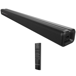 Zebronics ZEB-JUKE BAR 3500 Wireless Bluetooth Single Soundbar With Supporting Wall Mount, USB, AUX, Coaxial IN, HDMI ARC & Remote Control. (60 Watt, 2.0 Channel)