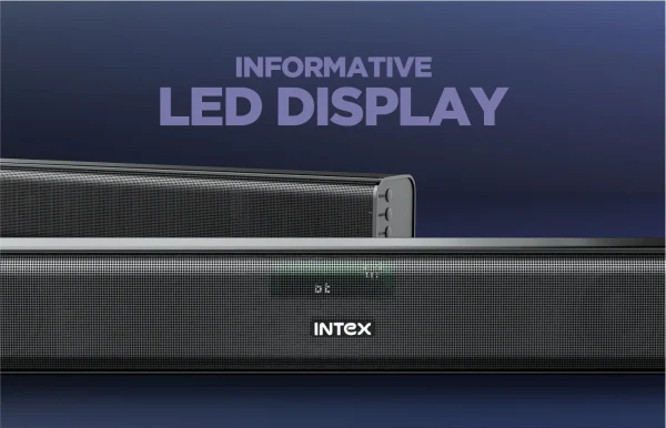 Intex Beast 4000 40 W Bluetooth Soundbar (Black, 2.0 Channel)