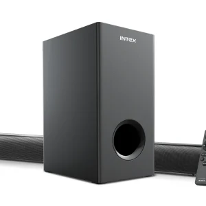 Intex Beast 9000 With Wireless Subwoofer 120 W Bluetooth Soundbar (Black, 2.1 Channel)