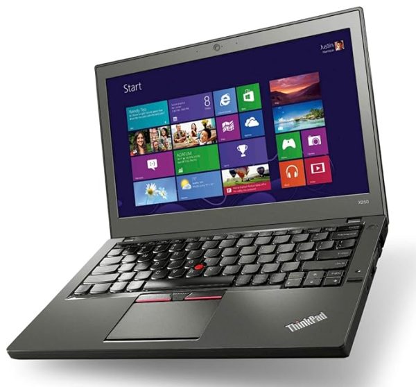 Lenovo Thinkpad Laptop X250 Intel Core i5 - 5300u Processor, 8 GB Ram 256 GB SSD, Win10, 12.5 inches 1.3 kg Ultralight Computer , Windows 10 Pro