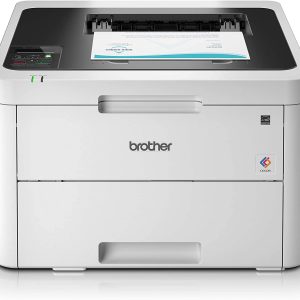 BROTHER HL-L3230CDW Colour LED Laser Printer with automatic 2-sided printing and wireless connectivity. 24ppm Mono and Colour, 250 sheets capacity