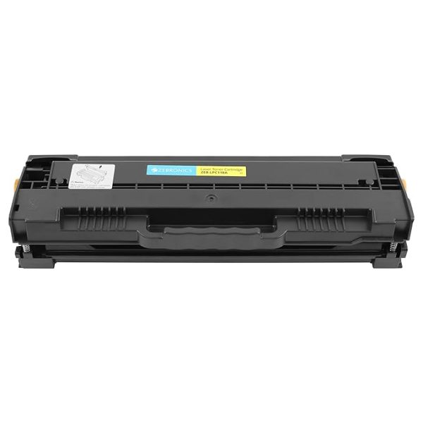 ZEBRONICS LPC110A Black Laser Toner Cartridge with Yield up to 1500 Pages, Compatible with HP Laser 108a, 108w, HP MFP 136a, 136w, 136nw, 138pn, 138pnw, 138p Printer Series (Without Chip)