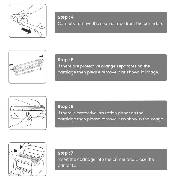 ZEBRONICS ZEB-LPC88A Laser Toner Printer Cartridge for HP Laser Jet P1007/P1008/P1106/P1108, Pro M1136/M1213nf/M1216, Pro M202dw / MFP M128/ M226, Black