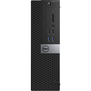 (Refurbished) Dell Intel 6th Gen Core i5 Desktop (16GB RAM/1 TB HDD/128SSD /Windows 10 Pro/MS Office/Intel Integrated Graphics,Black)Optiplex 5040