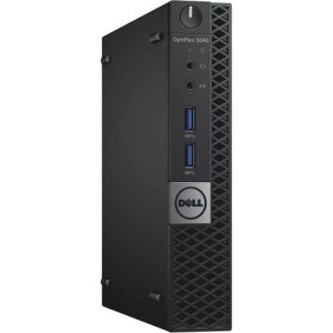 (Refurbished) DELL OPTIPLEX 3040 i3-6100T Tiny Desktop (Core I3 6th gen 3.2ghz,8 GB RAM, 256 GB SSD, Win 11 (Upgraded), MS Office/ Intel HD Graphics/, USB 3.0, Ethernet,VGA), Black Windows